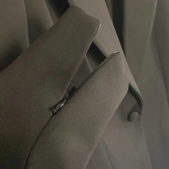 Women's Black Blazer Good American - Picture 4 of 4